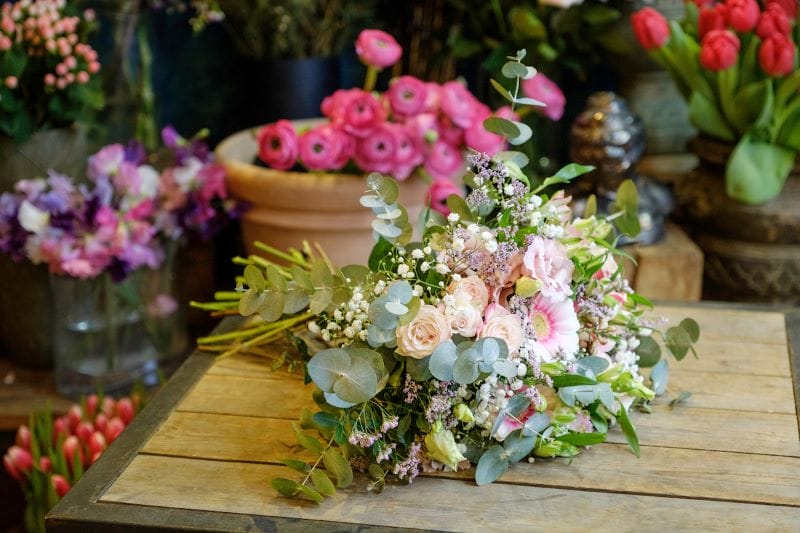 Bouquet de fleurs fraîches