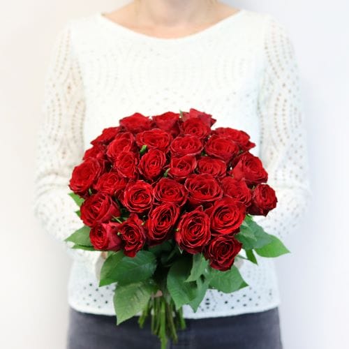 Bouquet de roses rouges