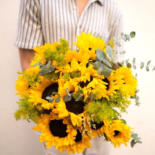 Bouquet de tournesols