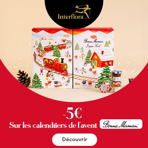 -5€ sur les calendriers Bonne Maman sur le site Interflora