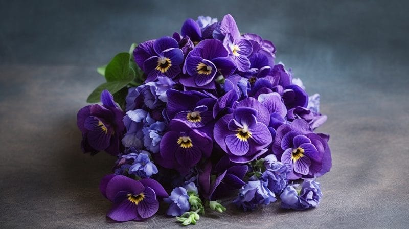 Bouquet de violettes